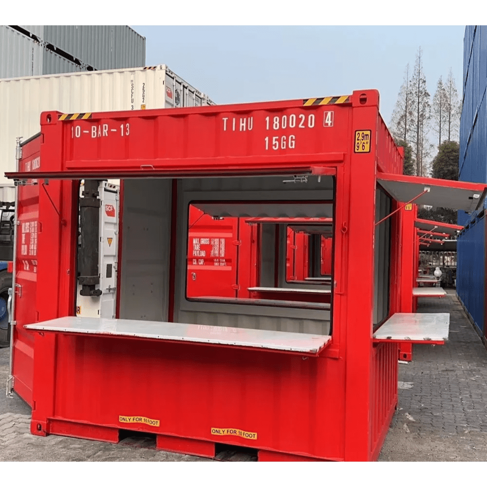 Booth Container Jualan Baru & Bekas Mini Harga Terbaik