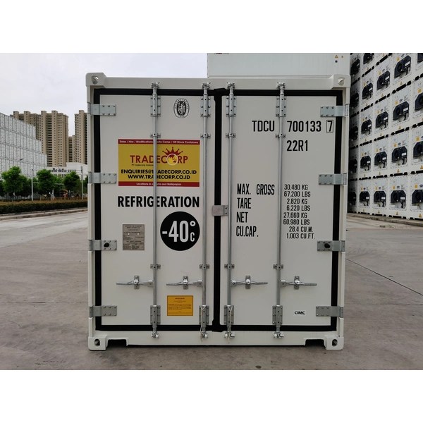 Jual Container Reefer 20 Feet Berpendingin Harga Terbaik