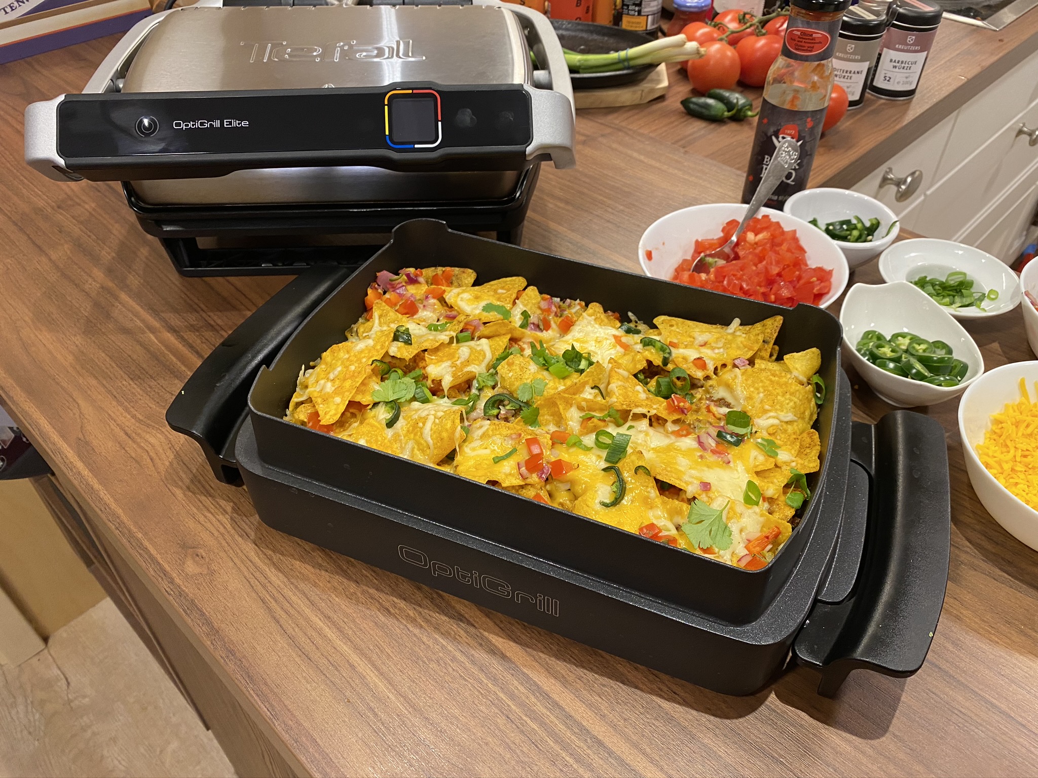 Fabelhafte Tefal Optigrill Mit Backschale Bild