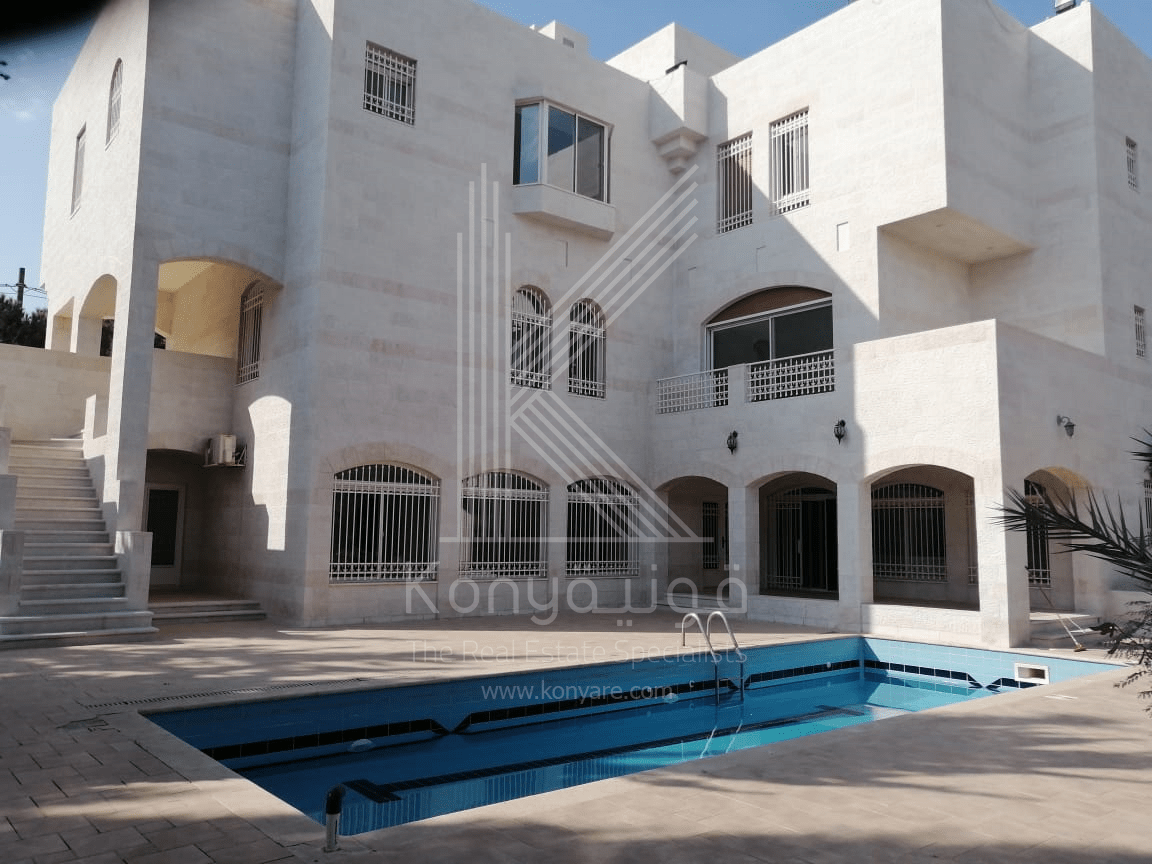 Luxury Villa For Rent In Abdoun Konya Real Estate