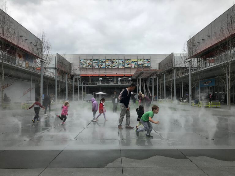 Fountain inspired by Bordeaux’s ‘Miroir d’eau’ dazzles at City Center