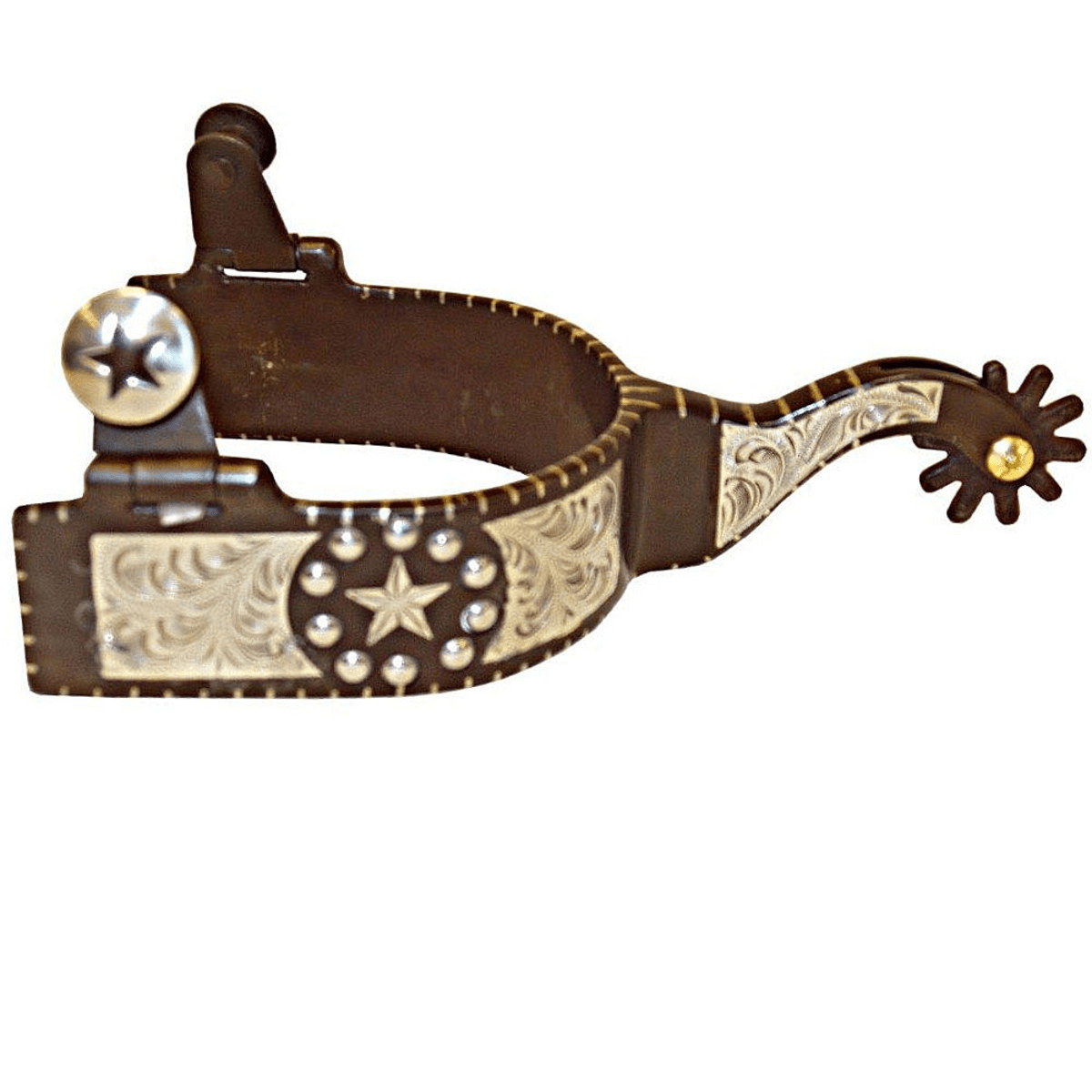 Koolparoo Western Spur with Texas Star And Horseshoe 240920