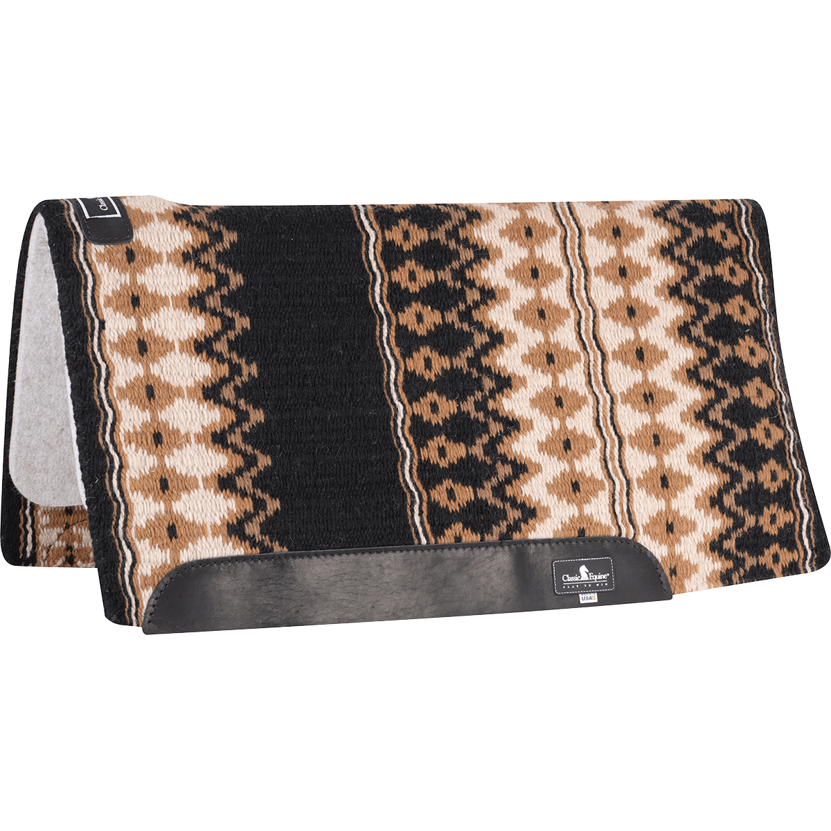 Classic Equine Wool Top Saddle Pad 34" x 38" Koolparoo Saddle & Tack