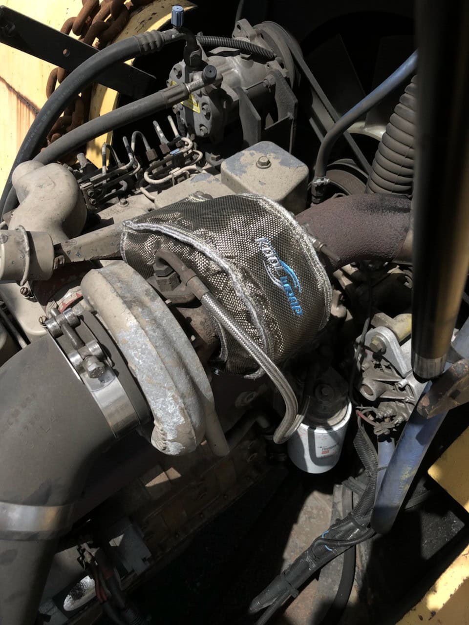 Kool Wrap Titanium Turbo Blanket, T3 Kool Wrap Heat Protection