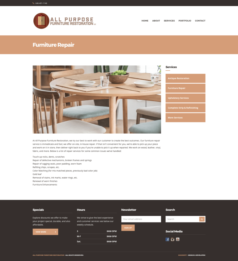 All Purpose Furniture Restoration KooSwift