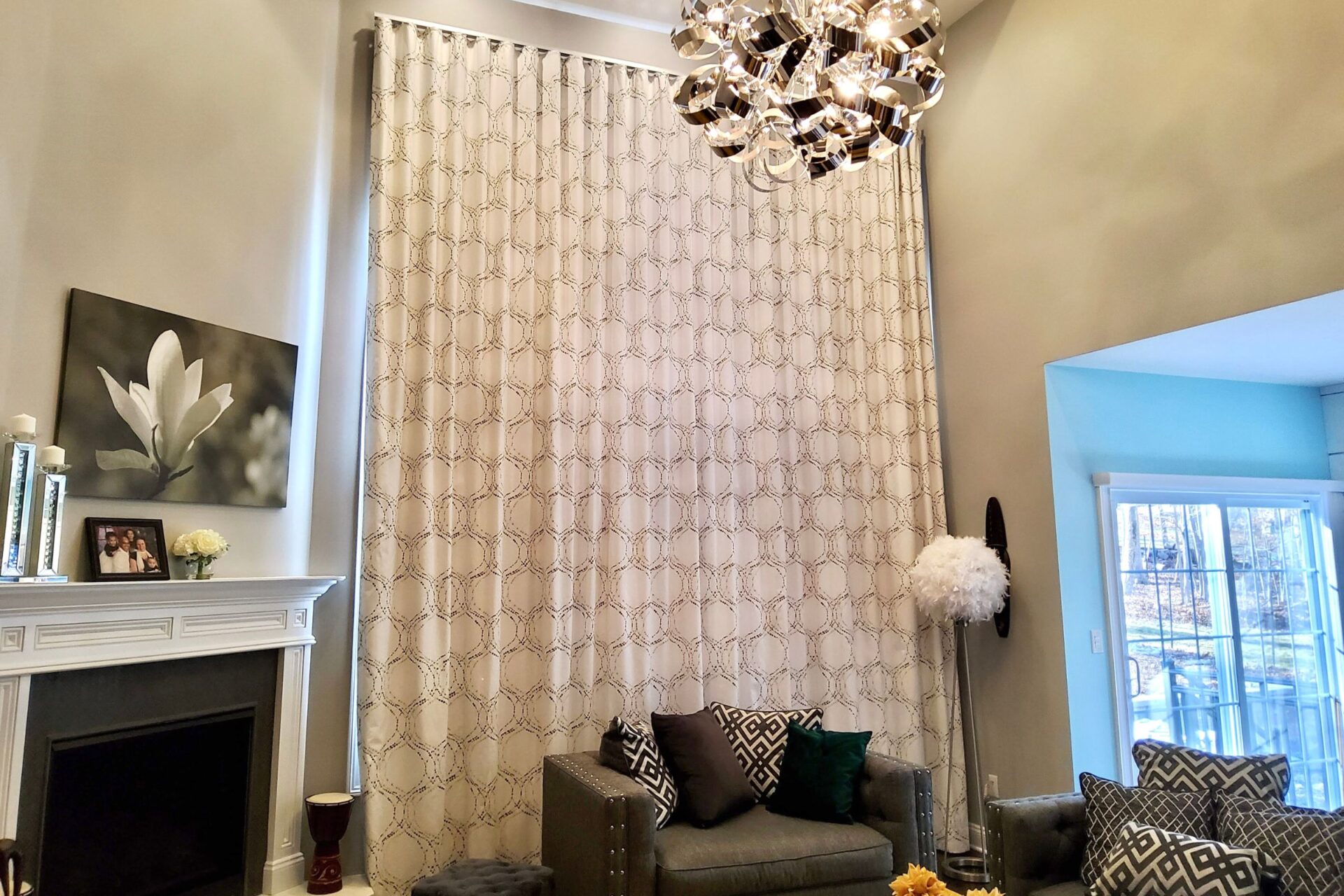 Motorized Custom Drapes New York KOPA Drapes & Curtains