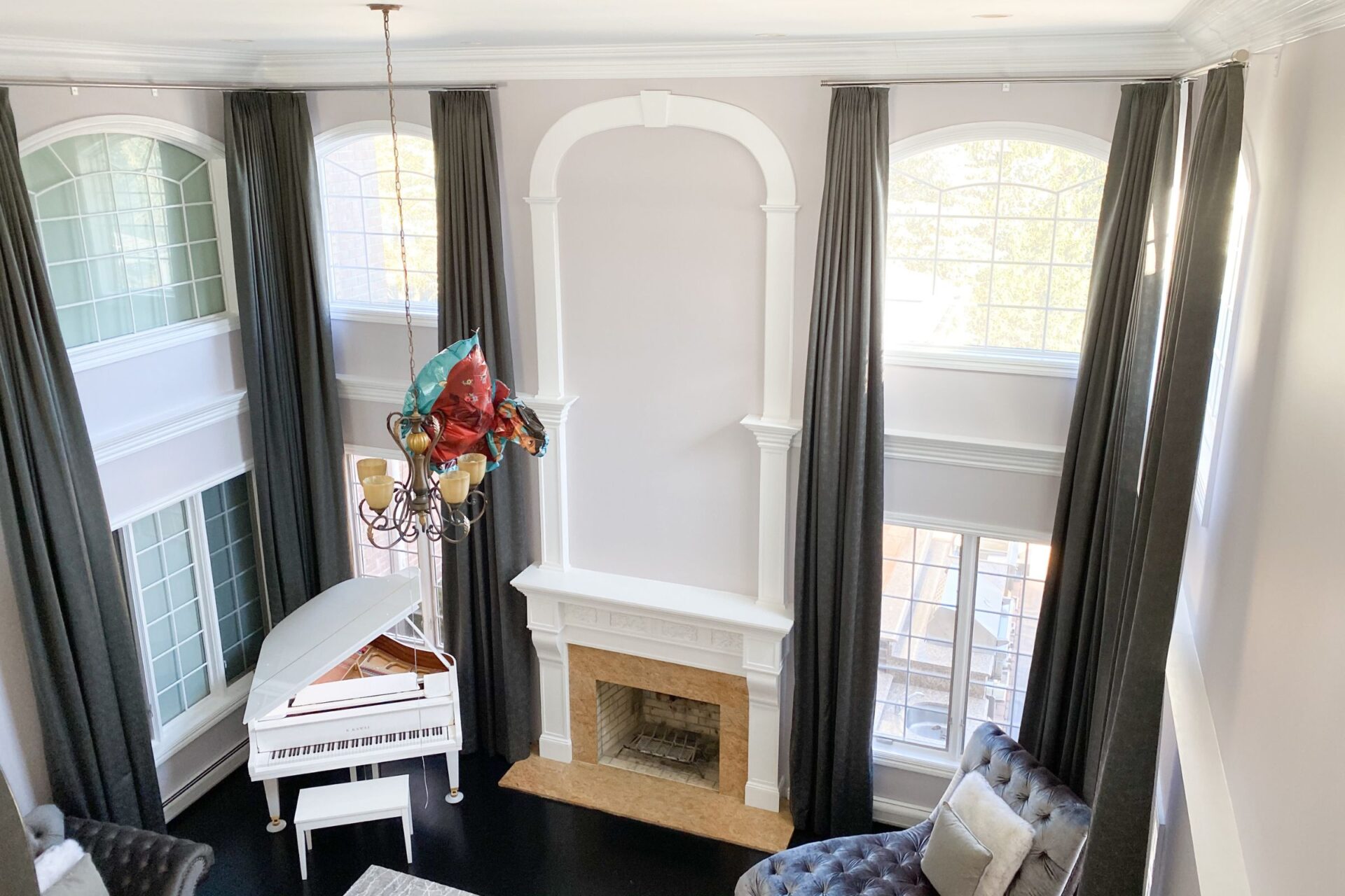 High Ceiling Drapes KOPA Drapes & Curtains