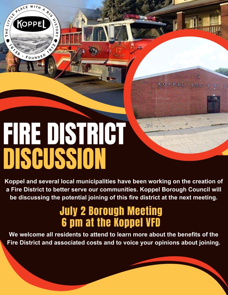 Koppel Borough, PA 16136