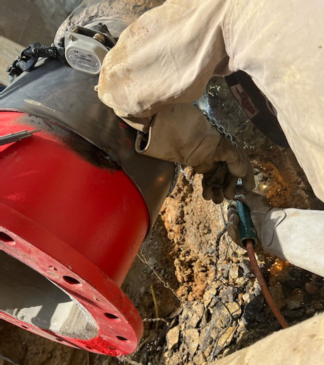 Concrete Pressure Pipe Repair Koppl Pipeline Services, Inc