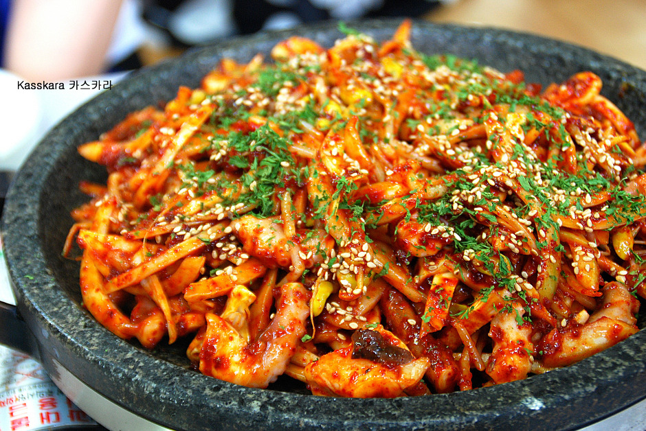 Nakji Bokkeum Octopus Stirfry Cathyln's Korean Kitchen