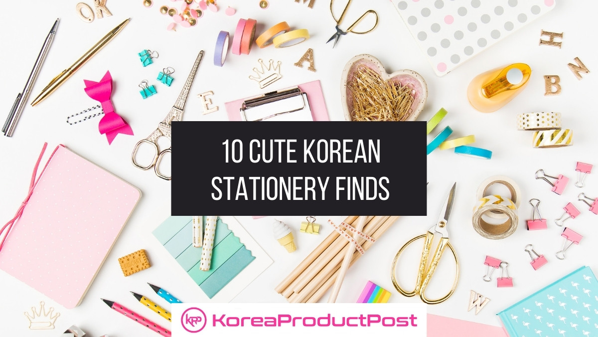 10 Cute Korean Stationery Finds KoreaProductPost