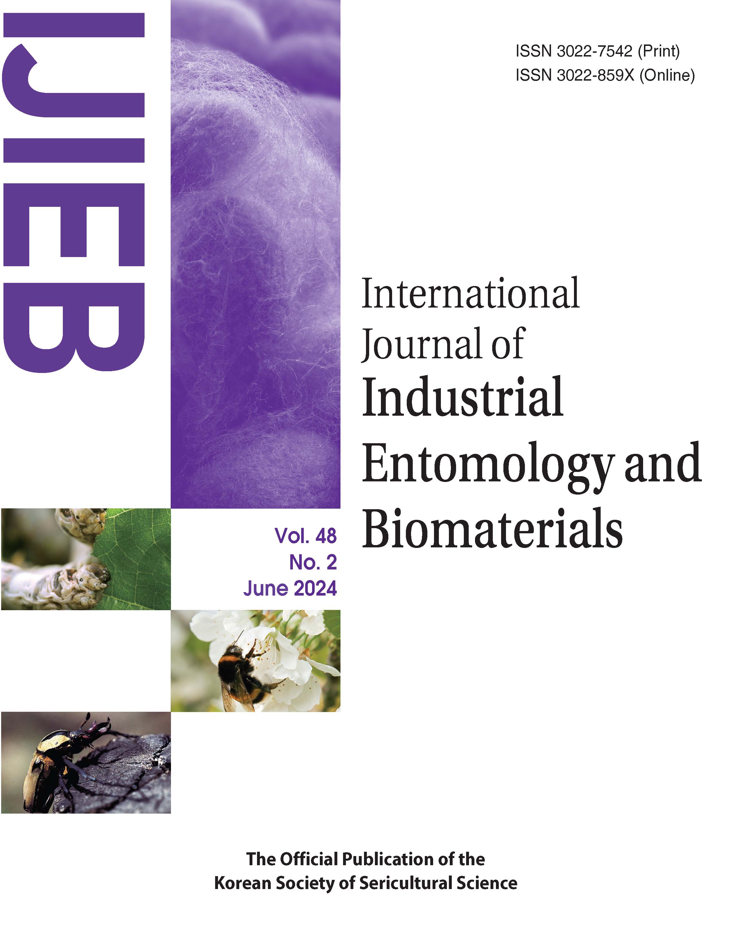 International Journal of Industrial Entomology and Biomaterials Korea