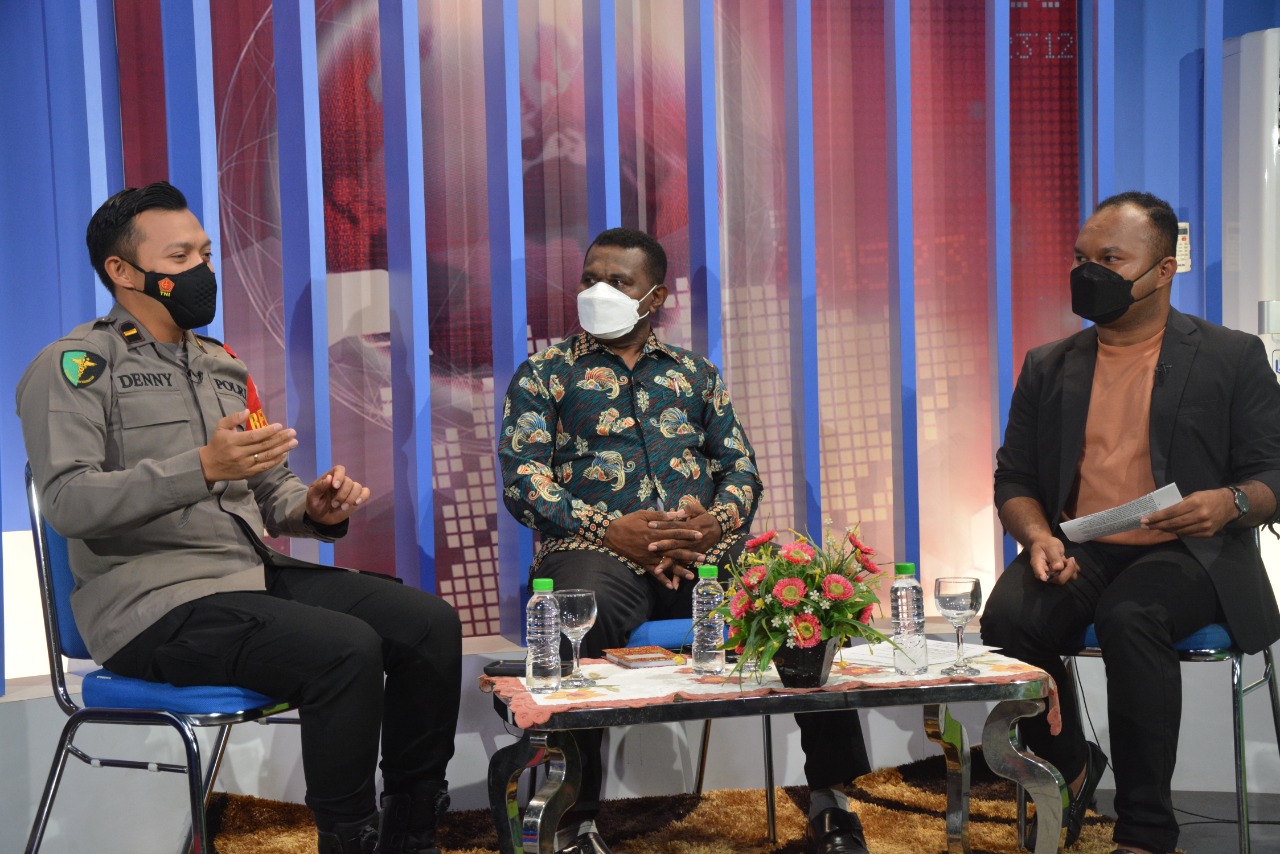 Dialog Interaktif Bahas Gencar Vaksinasi Sukseskan PON XX Papua - Koreri  Trans Media