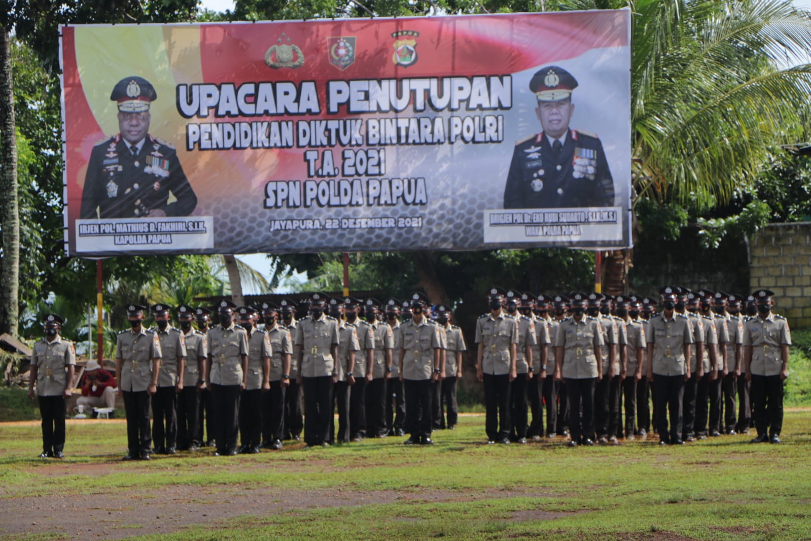 504 Bintara Polri TA. 2021 Pendidikan SPN Polda Papua Resmi Dilantik - Koreri Trans Media