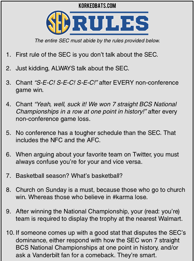 18 SEC Rules To Live By