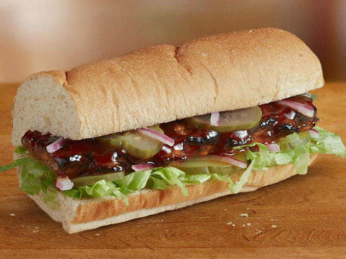 Subway BBQ Rib Korked Bats