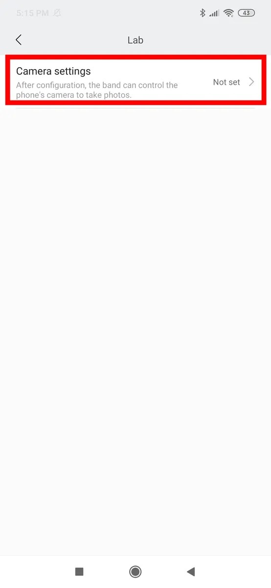 How to Set up Remote Camera Control on your Mi Band using Zepp Life