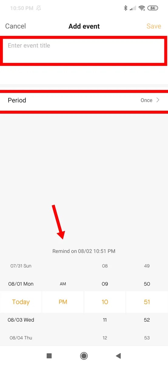 How to Set Event Reminders on your Mi Band using Zepp Life kosaLife