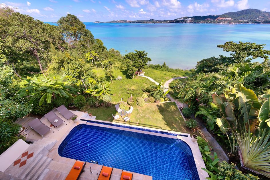 5 Bedroom Luxury Ocean Front Villa overlooking Big Buddha Bay