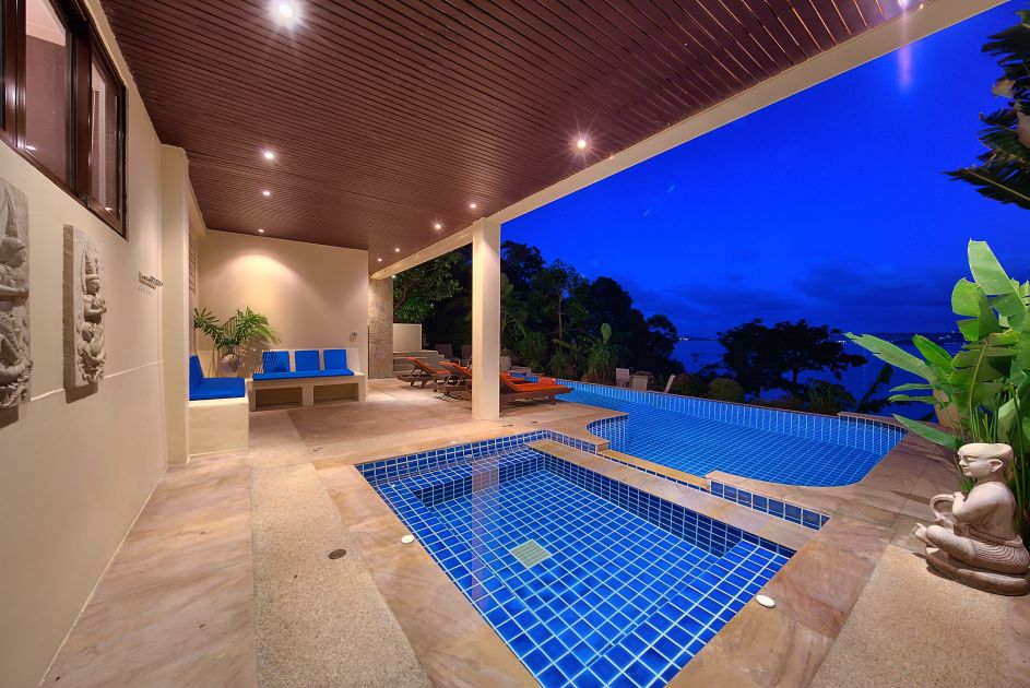 5 Bedroom Luxury Ocean Front Villa overlooking Big Buddha Bay