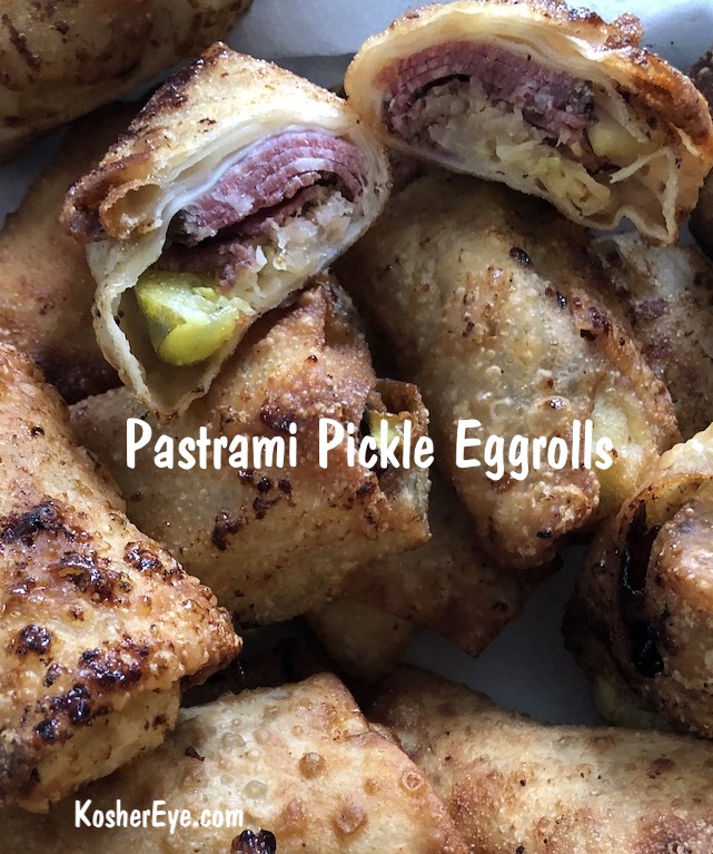Pastrami & Pickle Eggrolls