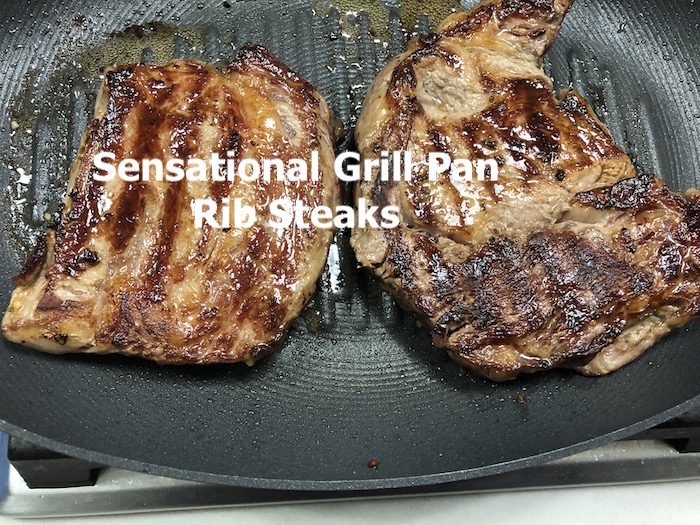 Simply Sensational Grill Pan Steak