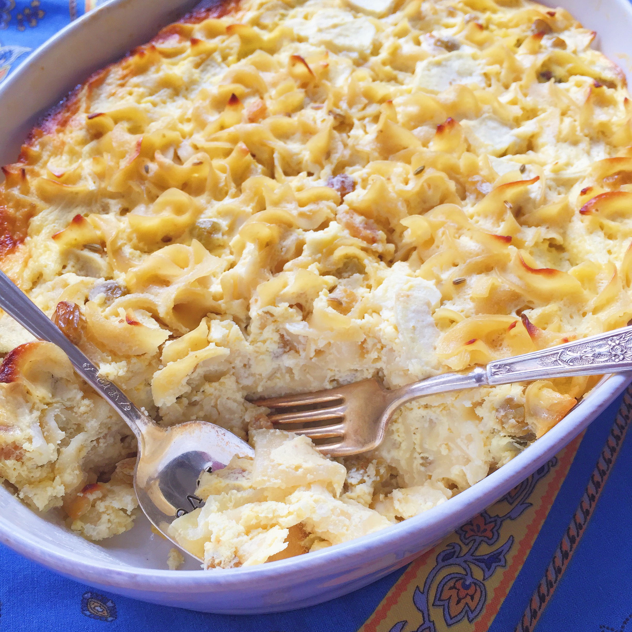 Apple & Fennel Noodle Kugel Kosher Like Me