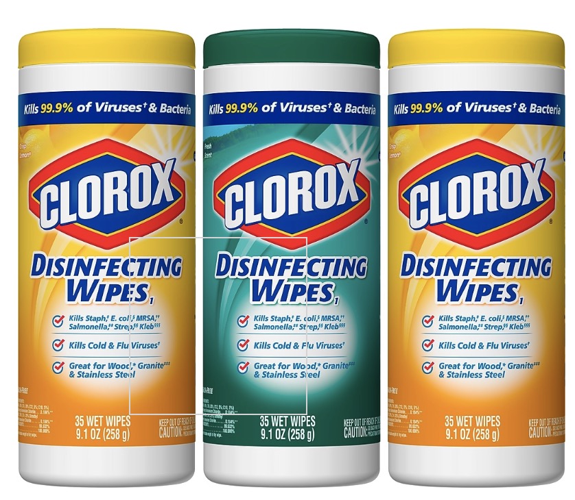 *HURRY* Staples has Clorox Bleach Wipes in stock & at a good price!
