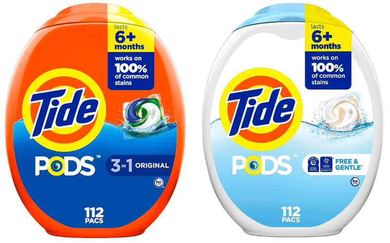 Amazon Subscribe & Save Tide PODS Laundry Detergent As low as 15¢ per Tab!