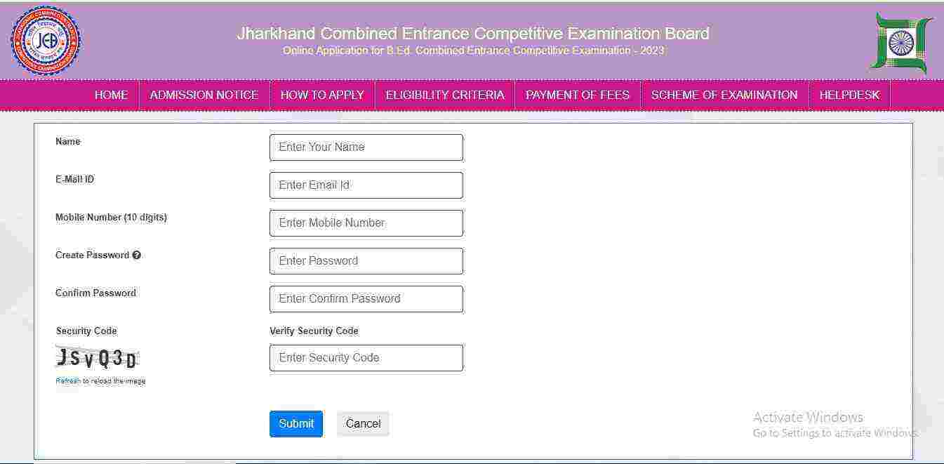 B Ed Online Form 2022 Chhattisgarh at Stacy Miller blog