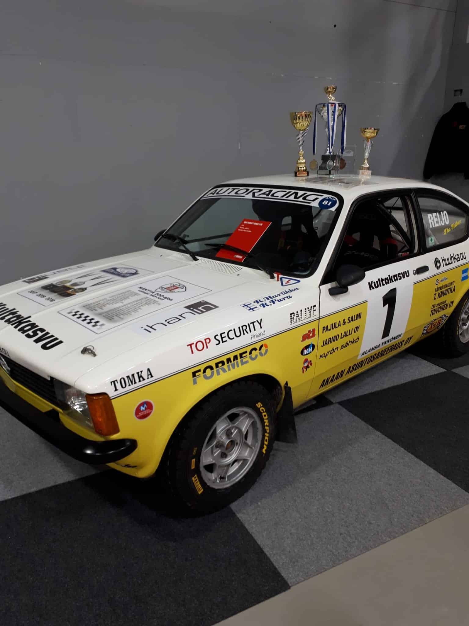 Opel Kadett C Rallye 2.0 E Koskin Import Classic & Race Cars