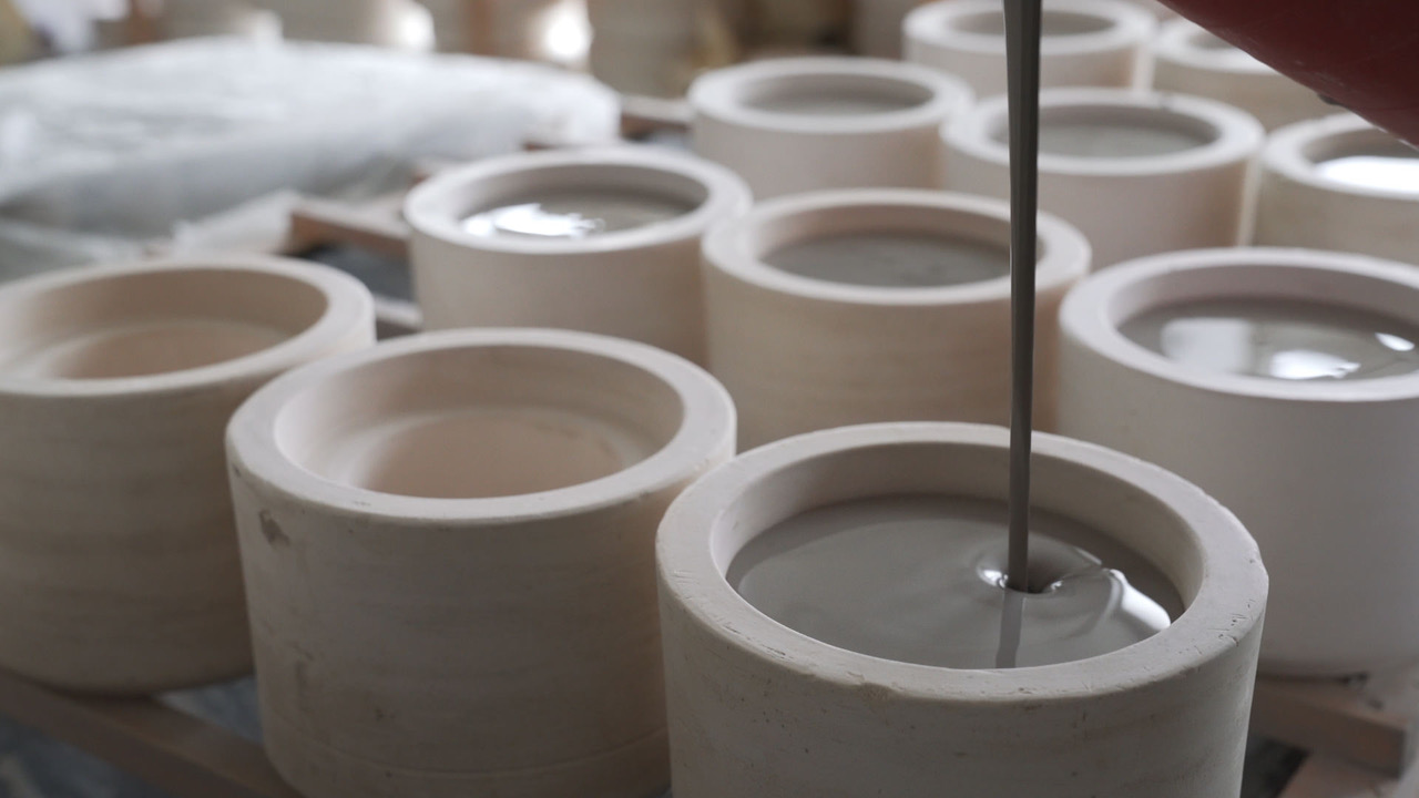 Making Porcelain Slip for Slipcasting