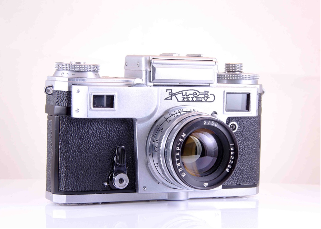 KIEV 4A Soviet Camera Lens JUPITER 8M (2 / 50) CONTAX Camera UssR