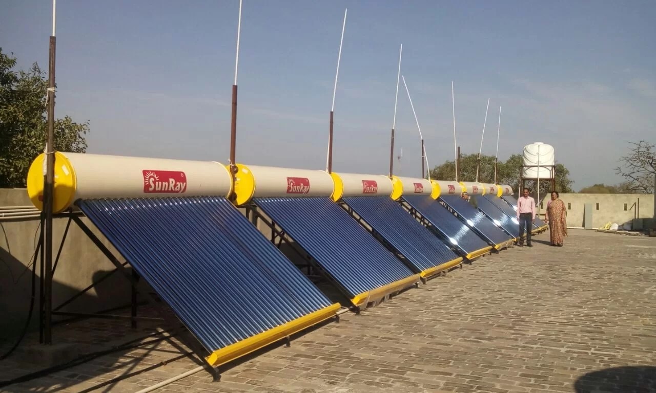 Solar Water Heater Installation Kosol