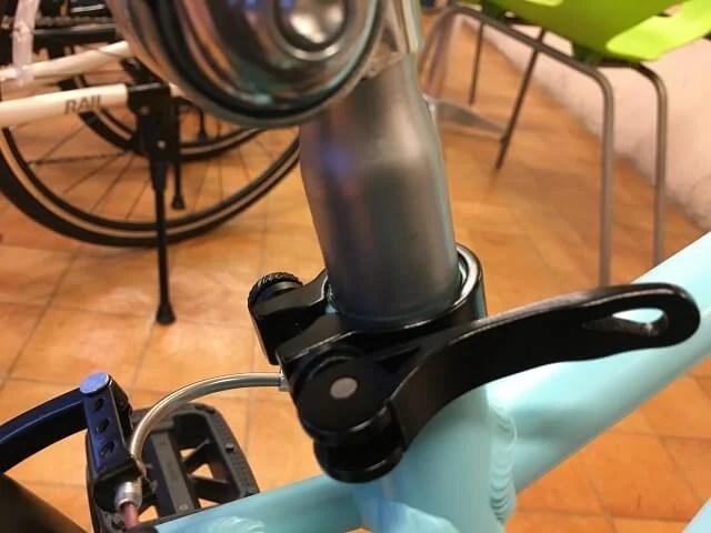 子供用自転車サドル高さ調整「正しいクイックレバー使い方」