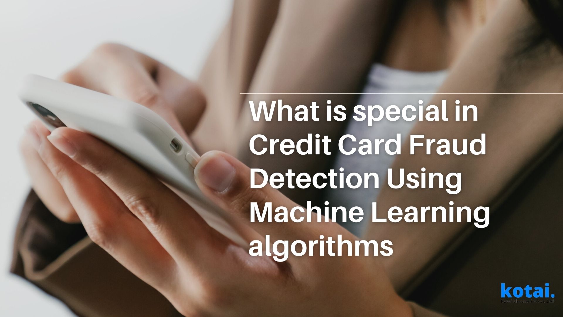 What is Special About Credit Card Fraud Detection Using Machine