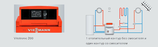 Контроллеры Viessmann Vitotronic - автоматика для котлов