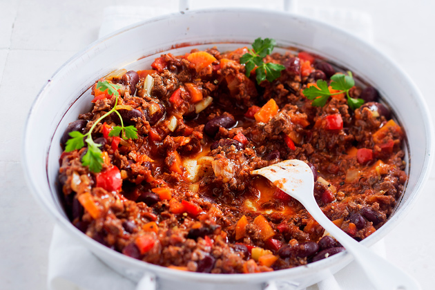 Mausteinen Linssi-Chili Sin Carne - Kotiliesi.fi