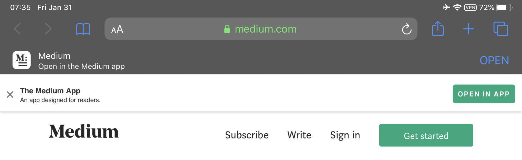 iOS Smart App Banner