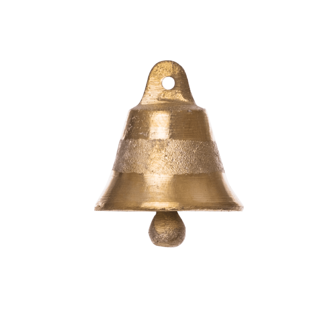 Ovalshaped Small Brass Bell n30 Κουδούνια