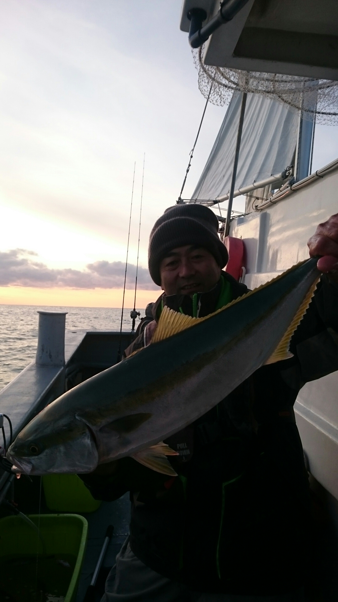2016年 12月12日 アジ(サビキ)泳がせ釣り ☆★☆ 新潟間瀬港 釣り船 光海丸