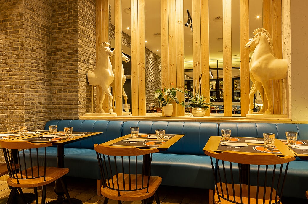 my Mythos Greek Restaurant in Zurich Switzerland Koukoudis Dimitris