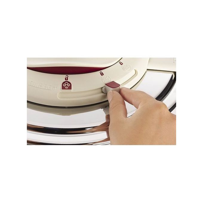 Seb Cocotte Minute Clipso Plus Précision 8 L Gris/Rouge Koulesh