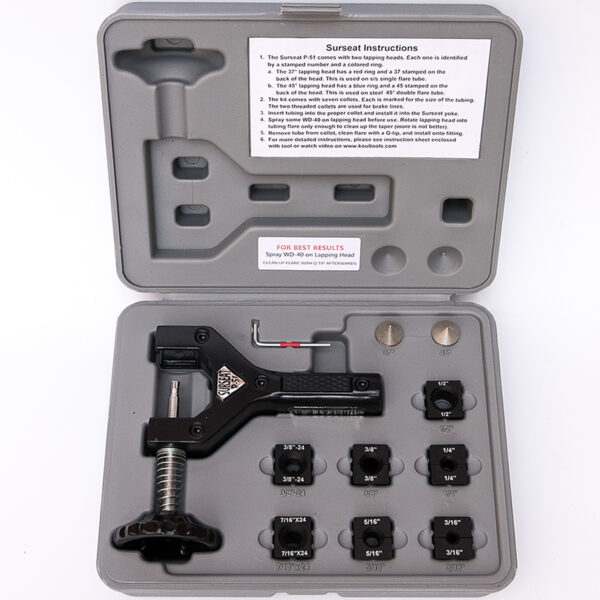 Flare Lapping Tool Brake & Fuel Lines Koul Tools