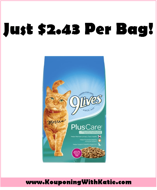 Save On 9 Lives Cat Food, No Coupons Needed!!! Kouponing With Katie