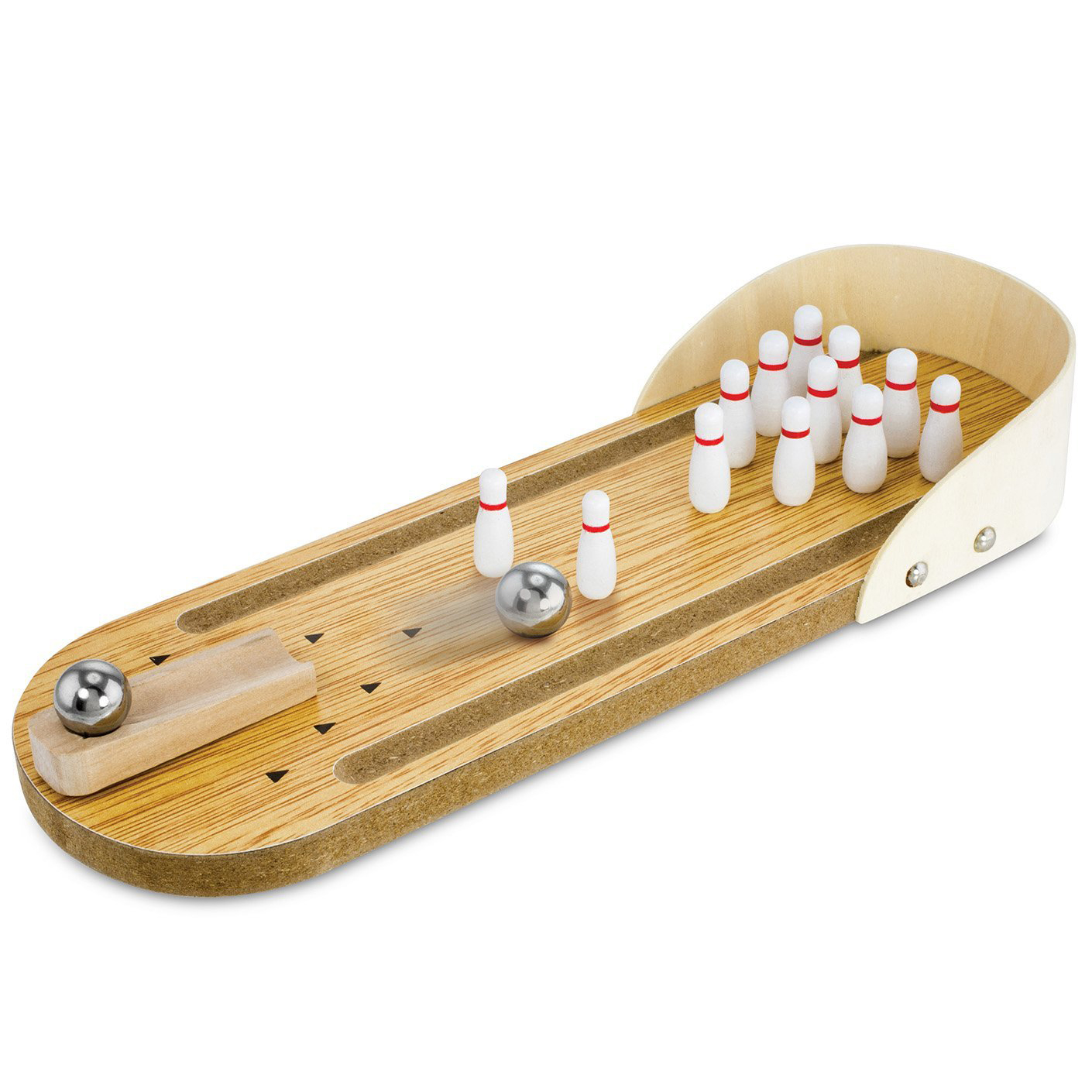 Mini Wooden Tabletop Bowling Game KOVOT