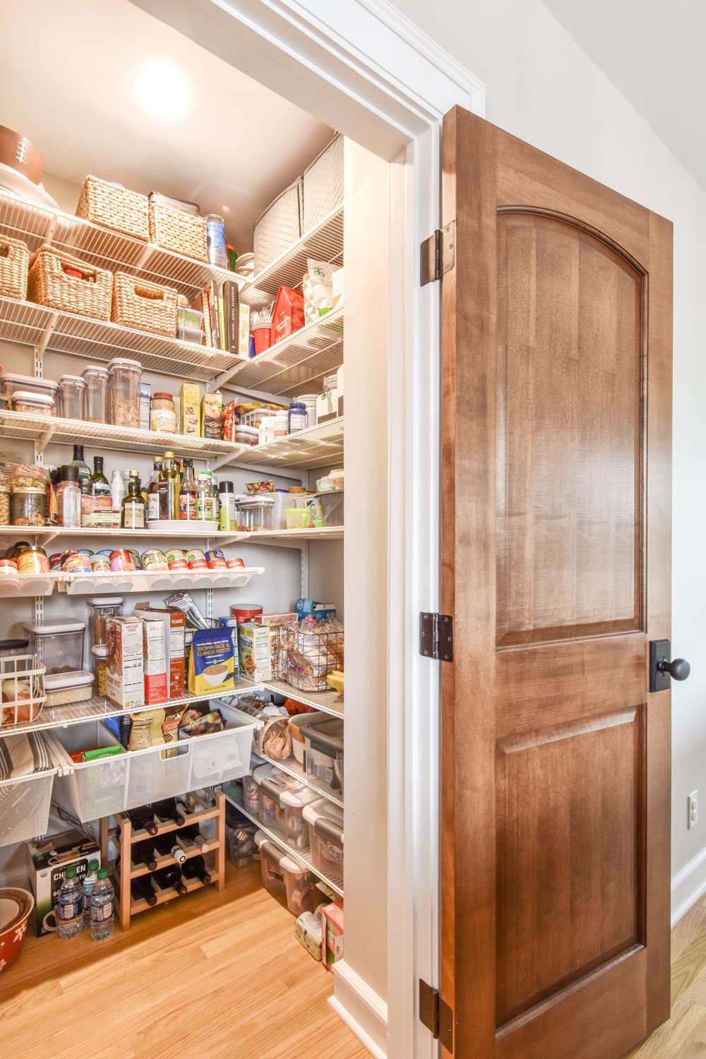 White & Wood Kitchen Remodel Wauwatosa, WI