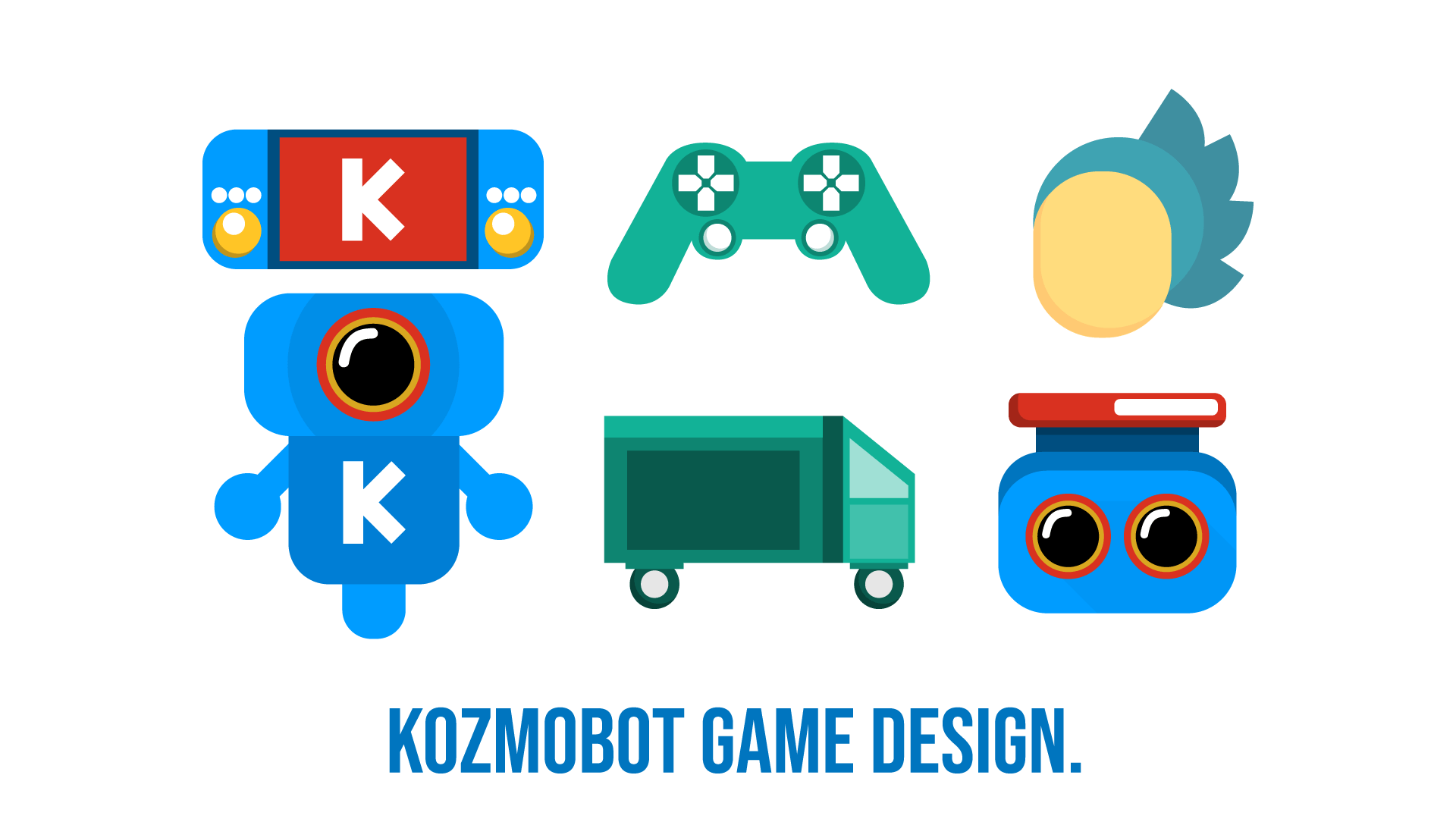 A project for games from Kozmobot. Game Design Portfolio