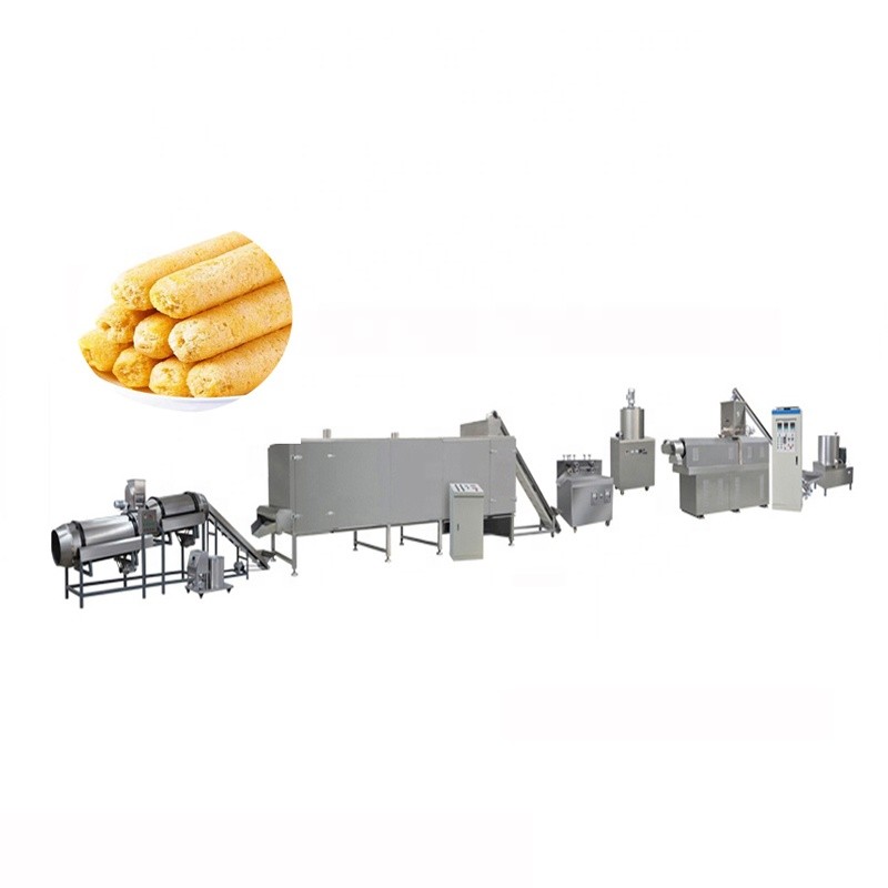 Cheese puffs snacks food machine (Different flavor ) Shandong