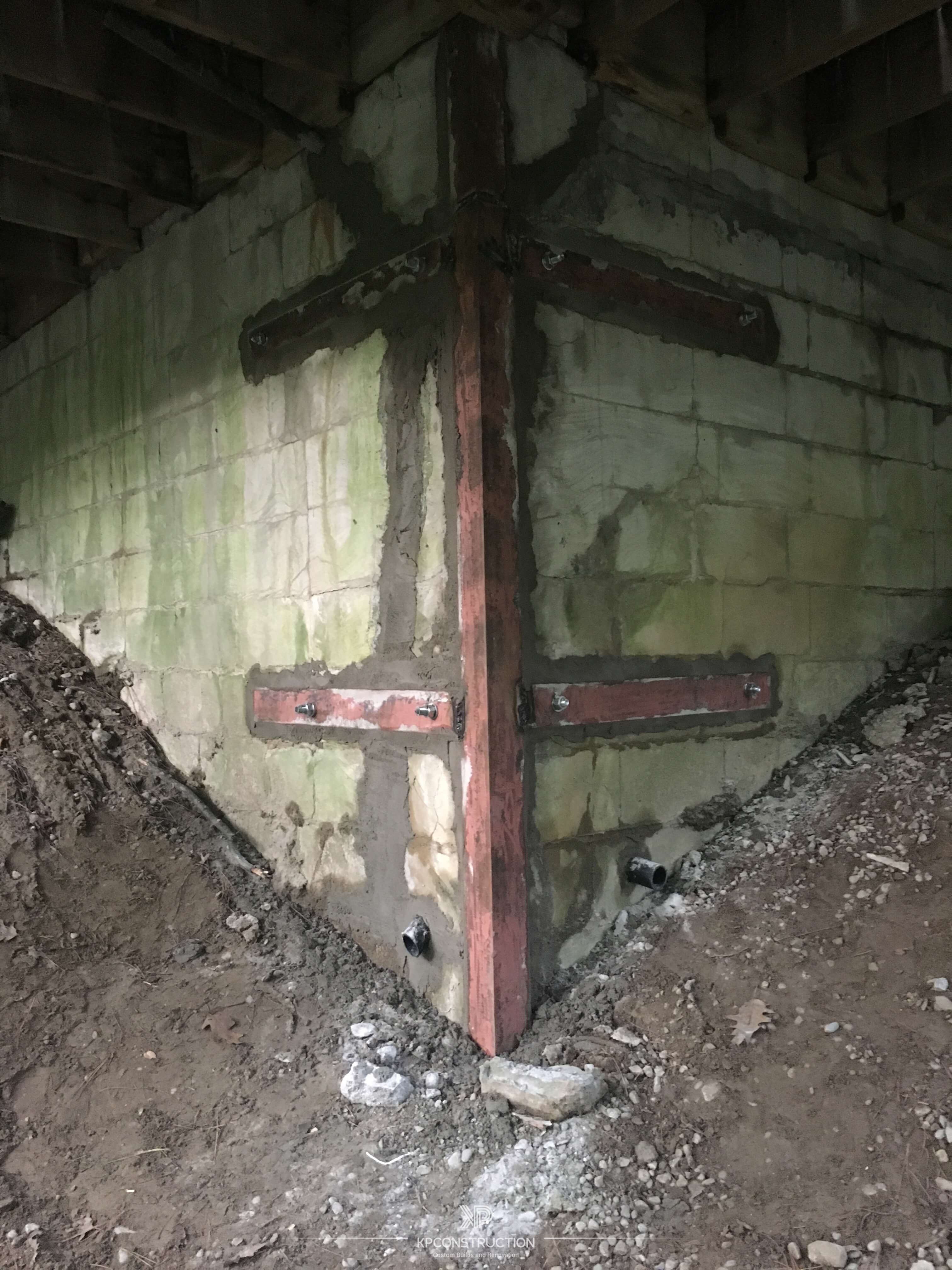 Reinforcement of Retaining Wall - KP Construction Toronto